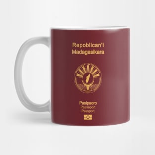 Madagascar passport Mug